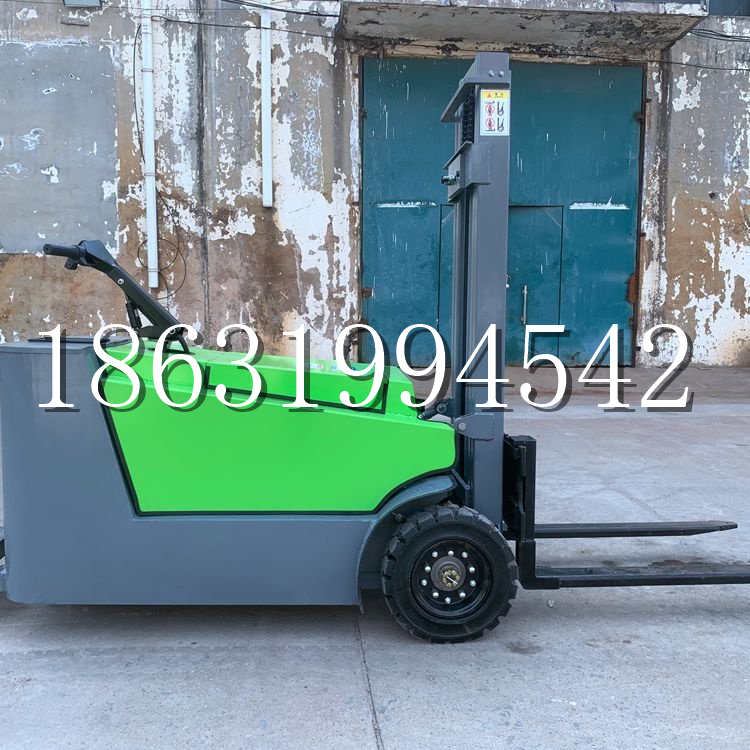项城市小型电动叉车1吨2吨步行站驾式电瓶堆高充电装卸车液压升降车铲车